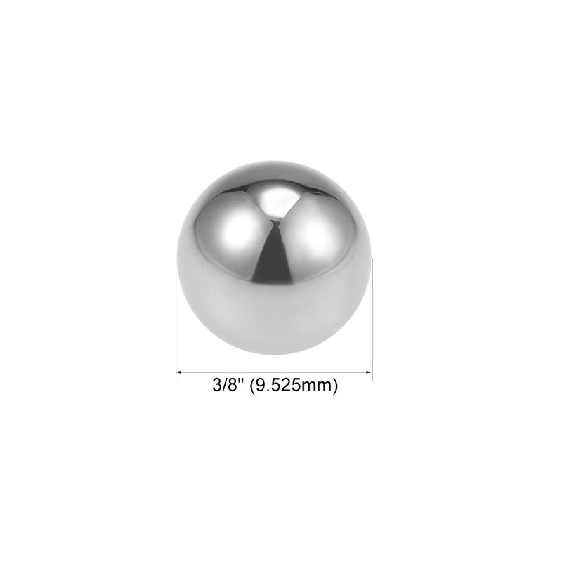 sourcing map 3/8-inch Bearing Balls Tungsten Carbide G25 Precision Balls