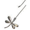 Large Pewter Dragonfly Ceiling Light Fan Pull Pull Chain Extender