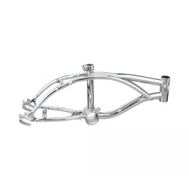 VINTAGE ​LOWRIDER 12" Bicycle Bike Frame Chrome.