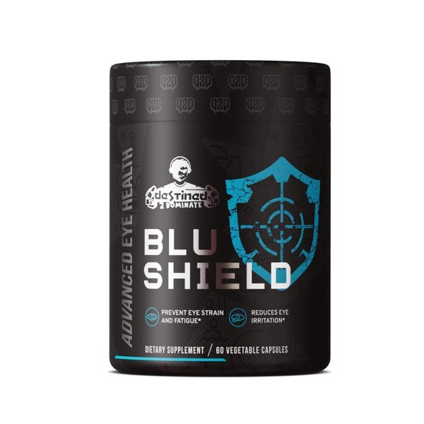 D2D Eye Fatigue & Health Supplement with Lutein and Zeaxanthin - Blu Shield (Destined 2 Dominate)