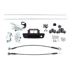 Brock Aftermarket Replacement Part Tailgate Handle and Latch Set Compatible with 2009-2010 Dodge 1500