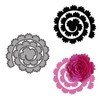 3D Spiral Flower Metal Die Cuts,Daisy Flower Garland Wedding Cutting