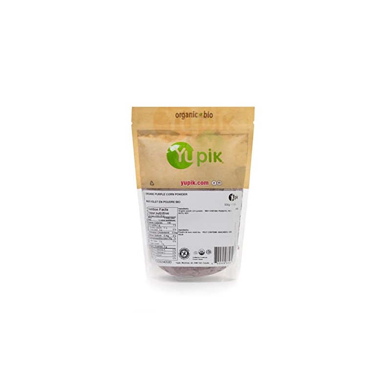 ORGANIC PURPLE CORN POWDER- 500G, Gluten-free, Vegan, Non-GMO