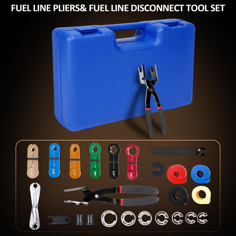 Langawaser 26PCS Master Quick Disconnect Tool Kit, Fuel Line Removal