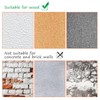 400 PCS White Drawing Pins Kit Round Head Thumbtacks Metal