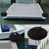 Boat Dock Bumpers Wheel with Dock Wheel Fender Covers,Corner Mount