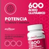 Ácido Glutámico 600 con 60 cápsulas