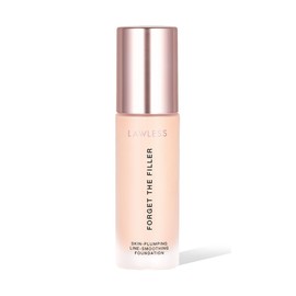 LAWLESS Women's Forget the Filler Skin-Plumping Line-Smoothing Foundation, 1F, very fair with cool-neutral undertones, 1.0 Ounce