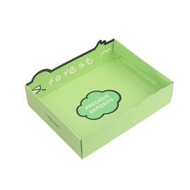 Disposable Foldable Cardboard Cat Litter Box for Travel and Indoor Use, Leak-Resistant and Recyclable Portable Litter Tray, Easy Setup with 2 Paper Scoops