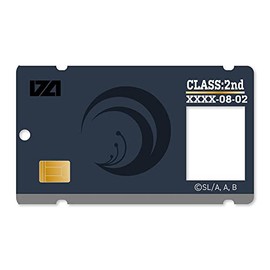 Licorice Recoil Narikiri Acrylic Pass Case, Strong Color