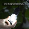 30ft Cool White LED Outdoor String Lights, Waterproof Festoon Light,