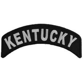 Kentucky Patch - 4x1.75 inch. Embroidered Iron on Patch
