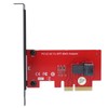 SFF-8643 to PCI-E 4X Adapter Card Converter with 1 Mini
