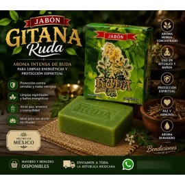 Jabón Aroma Ruda Protección Espiritual Y Energía Positiva