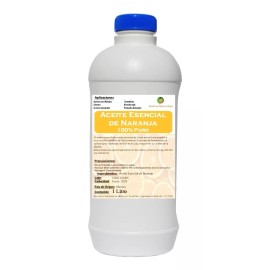 Econoclear Aceite Esencial De Naranja 100% Puro 100% Natural 1 Litro