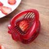 Strawberry Slicer, Egg Divider，Strawberry Slicer Kitchen Gadget Fruit Slicer for