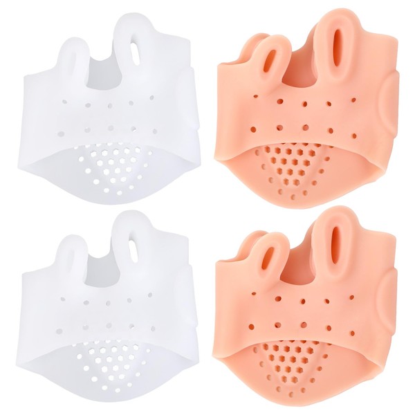 4pcs Silicone Toe Separators, Toe Spacers Separators for Relaxation Toes
