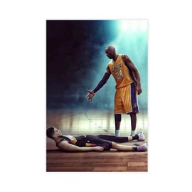 ANBID Basketball Player Poster for Wall Decor Phoenix Suns POSTERS Canvas for Boys Bedroom Wall Motivational Basketball Poster Signed Unframe-style 16x24inch(40x60cm)