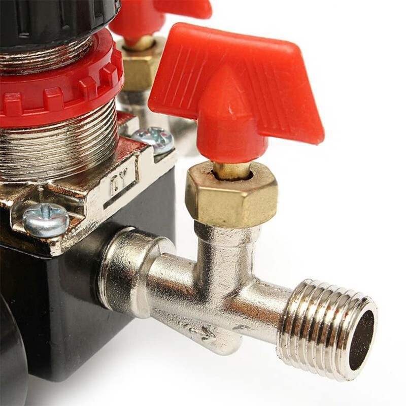 Tiardey Pressure Switch Air Compressor Control Valve 90-120PSI + Pressure
