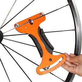 MZSX Spoke Tension Meter, Bicycle Spoke Tension Meter Calibration Tool, Measuring Device Al-Alloy CNC for All Spoke Gauge, Bicycle Spoke Voltage Meter for Bicycle