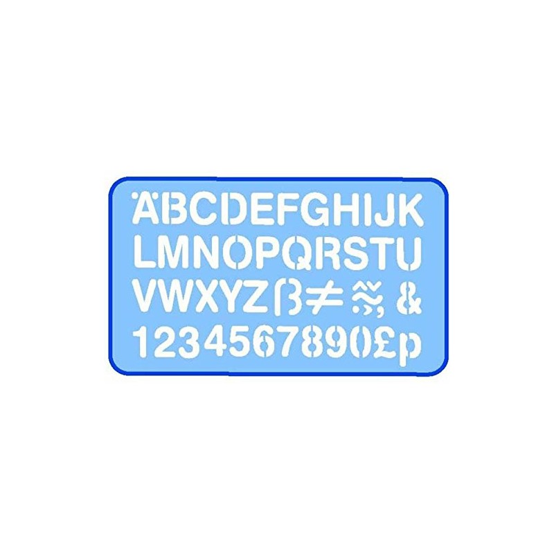 Helix 30mm 3cm Letter Stencil