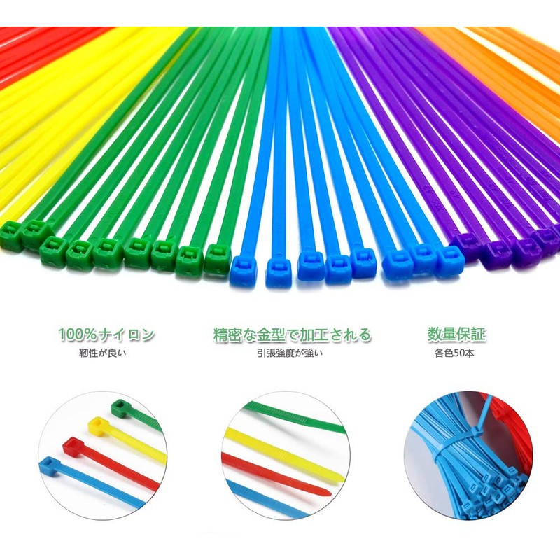 Cable ties, nylon with good toughness, weather resistance, heat resistance,