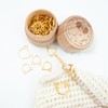 30pcs Stitch Marker Rings Cute Cat Head Shape Crochet Stitch