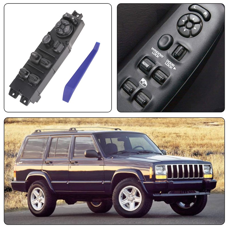 Obaee Master Window Switch Power Control Button Front Left Driver
