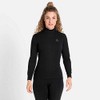 Odlo Donna Maglia funzionale a maniche lunghe con collo alto