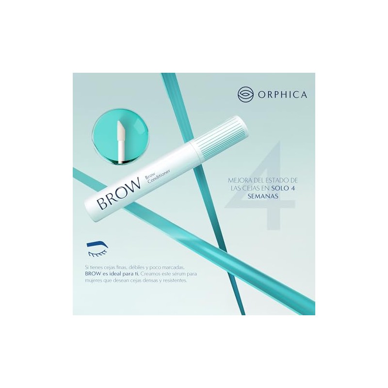 ORPHICA BROW Acondicionador de cejas, Serum acelerador de crecimiento de