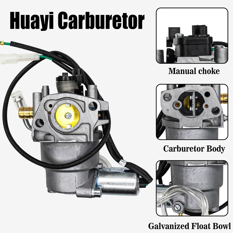 Huayi Carburetor for Westinghouse IGen4500 Cummins Onan P4500iDF Inverter Portable
