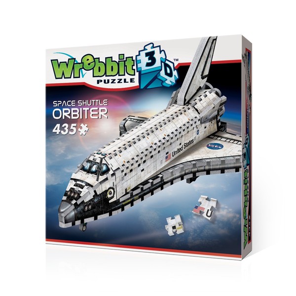 WREBBIT 3D Space Shuttle Orbiter 3D jigsaw puzzle (435-piece)