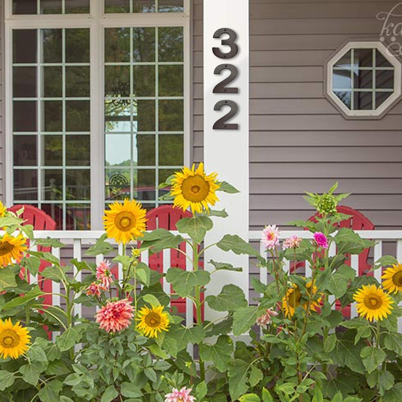 House Numbers for Outside-4.9 Inch High Home Address Numbers/Mailbox Numbers,