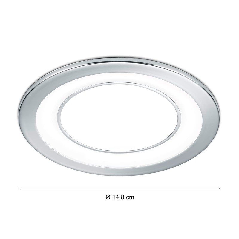 Trio Leuchten Core 652610106 - Faretto da incasso a LED,