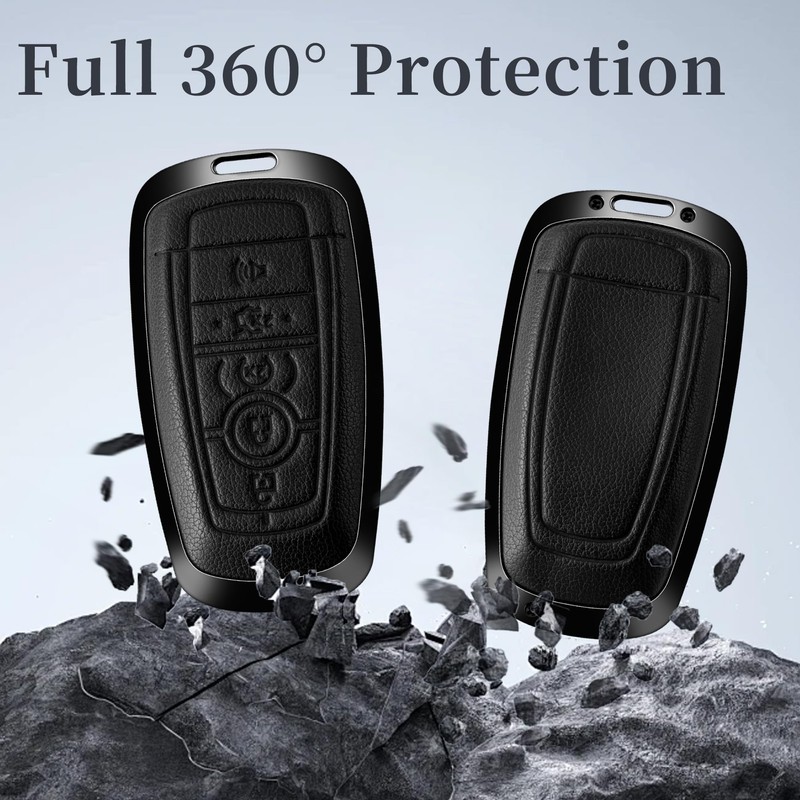 for Ford Key Fob Cover with Keychain Compatible with Explorer