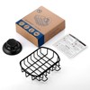MaxHold No-Drilling/Suction Cup Soap Basket - Soap Dish Holder -