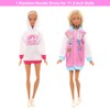Barwa 10 Set Doll Clothes for 11.5 Inch Girl Doll