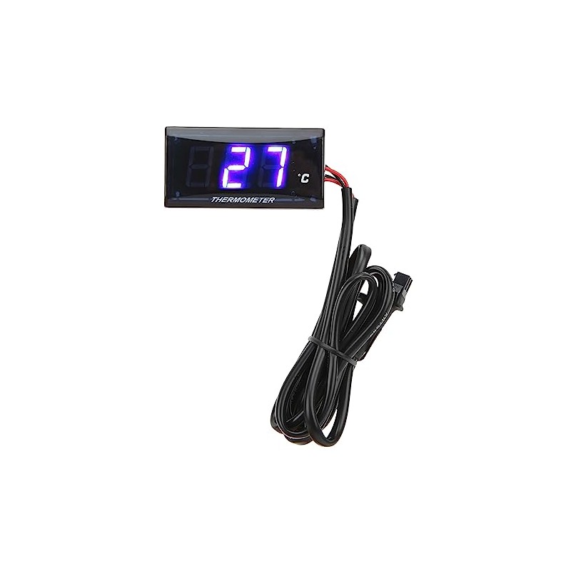 Motorcycle Water Thermometer, Digital Temperature Meter, Thin M10 Sensor Thread,