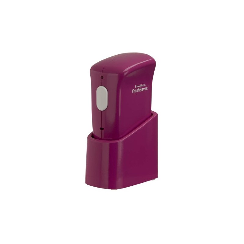 FoodSaver FSFRSH0063-035 FreshSaver Handheld Vacuum Sealer, Fuschia