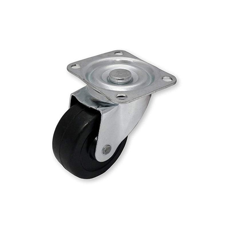 Merriway BH05119 (2 Pcs) Castor Single Wheel Plate Fix 40mm