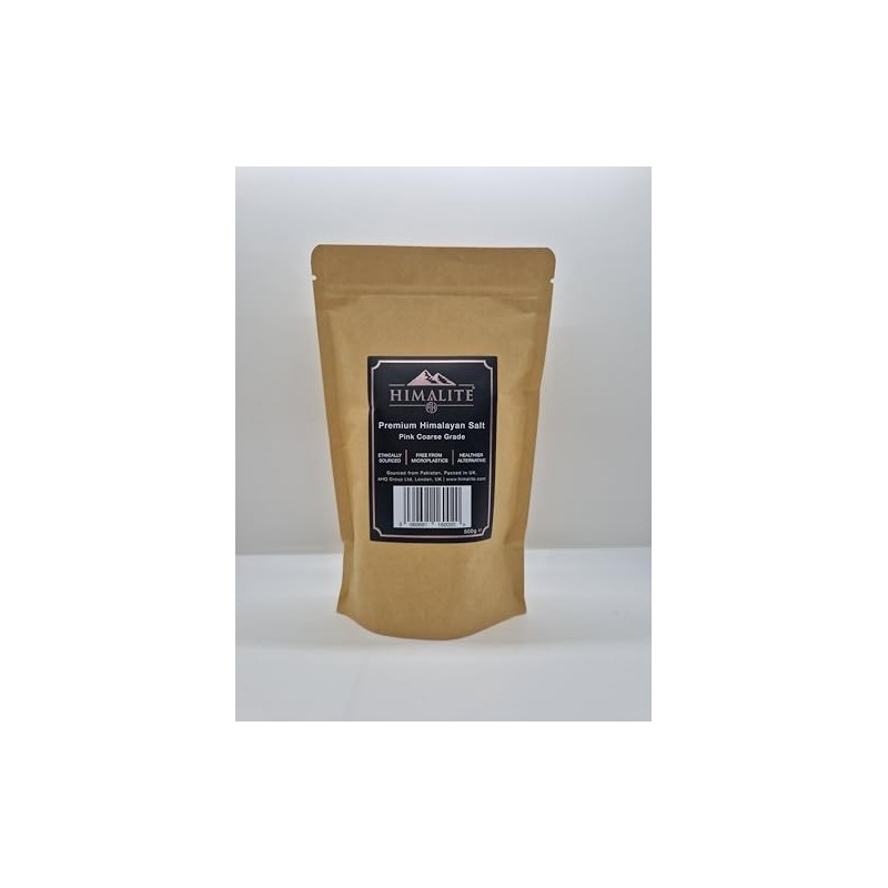 Coarse Granulated Premium Himalayan Salt for Grinders - 500g