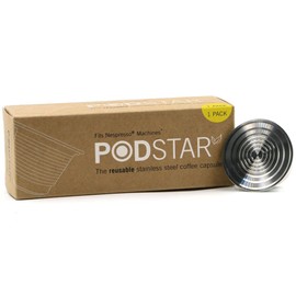Pod Star Reusable Stainless Steel Coffee Capsule (1pk) - Nespresso