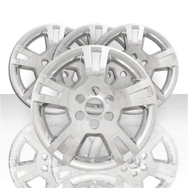 Auto Reflections Set of 4 18" 5 Spoke Wheel Skins for GMC Acadia 2007-2012 - Chrome