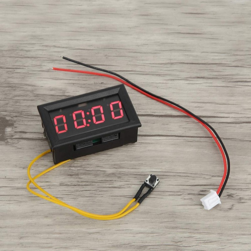 YB27T LED Car Clock, Stylish Upgrade Your Cars Appearance, Wide