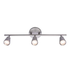 WAC Lighting TK-180503-30-BN Solo LED Fixed Rail, 3 Lights, Brushed Nickel