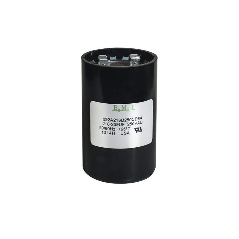 216-259 uF x 220/250 VAC - Mars 11052 Start Capacitor
