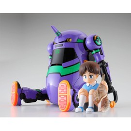 Hasegawa SP518 Mechatrowego Eva Collaboration Series Vol. 5 Shogouki + Shinji Anchor 1/20 Scale Color-Coded Plastic Model