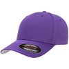 Flexfit Men's Athletic Baseball Fitted Cap Closure, Purple, S/M
