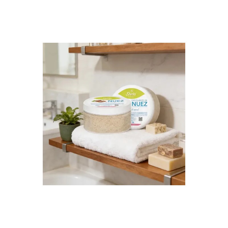 Exfoliante Facial De Nuez 100gr Shelo Nabel