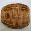 Woven Rattan Lamp shade replacement lamp shade Rustic Pendant Light